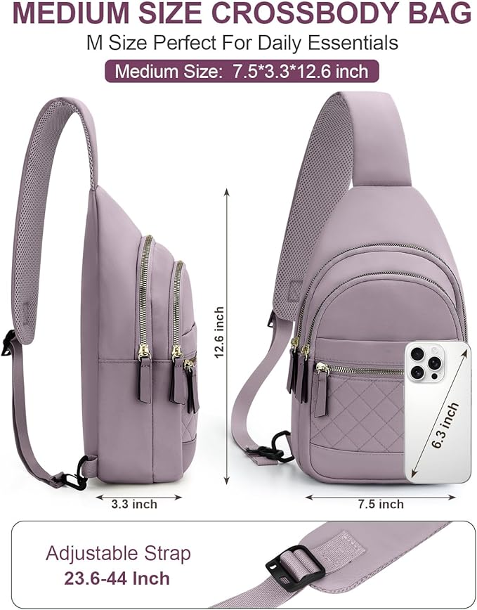 Capolo Sling Bag for Women Men Waterproof Crossbody Bags for Women Trendy - Image 3