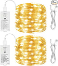 HXWEIYE Rechargeable Fairy Lights Battery Operated, DIY Timer & 8 Modes by LightUpYourHomewHXWEIYE