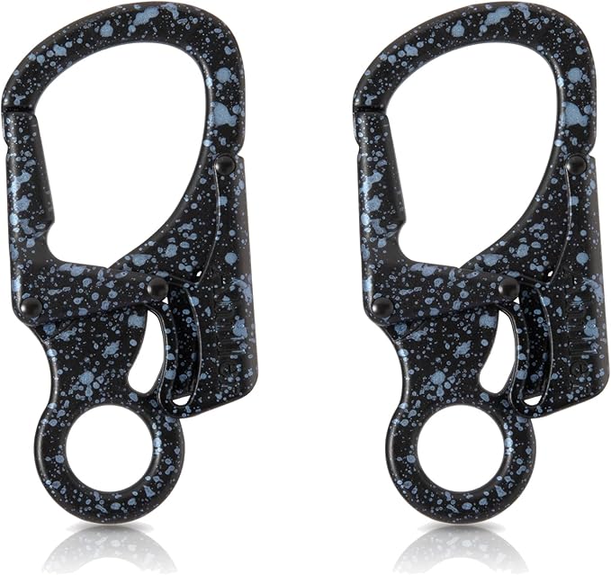 Ahiller Carabiner Clip, Double Anti-Misopening Locking Design, Key Ring Clip by Ahiller