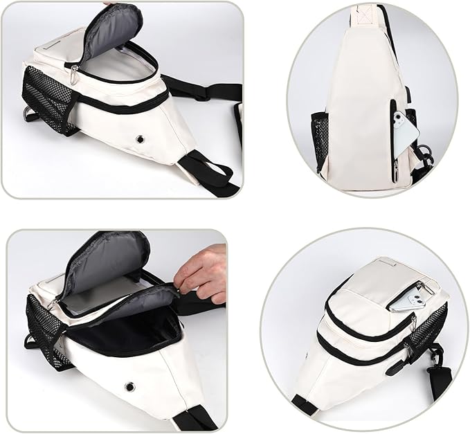 JENAGREEN Waterproof Sling Backpack Crossbody Sling Bag - Image 8