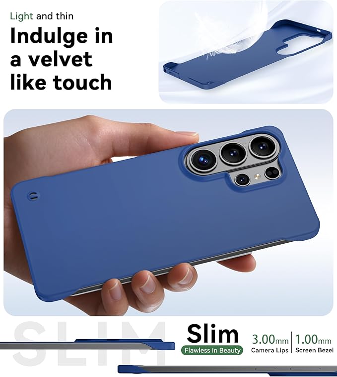 GRECAZO Slim Borderless for Samsung Galaxy S26 Plus Phone Case 6.7" Ultra-Thin - Image 4