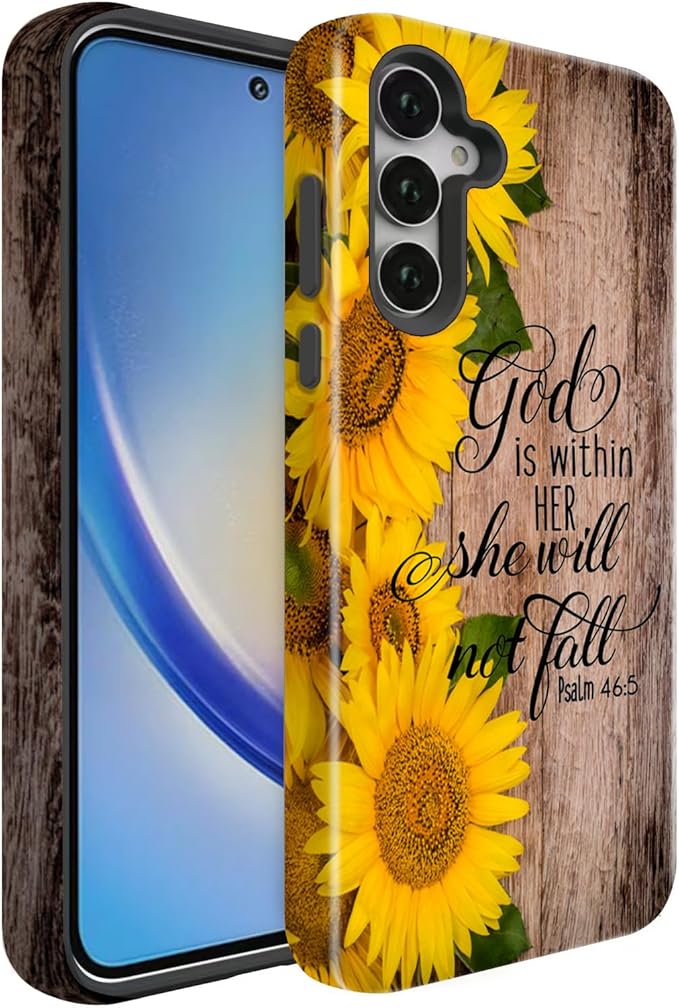 Compatible for Samsung Galaxy S25 Ultra 5G Case, Dual Layer Heavy Duty 2 in 1 by BSMOSPER