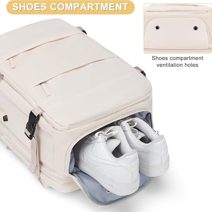 Expandable Travel Backpack For Women Men Airline Approved Personal Item - Image 5