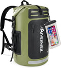 Waterproof Dry Bag with Waterproof Phone Case Green by Aivermeil