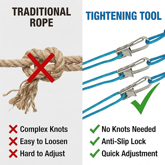 6 Pack Rope with Roller Tensioner - Image 3