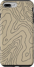 Coyote Country Guide Lines Topographical Contour Map Case by Unknown