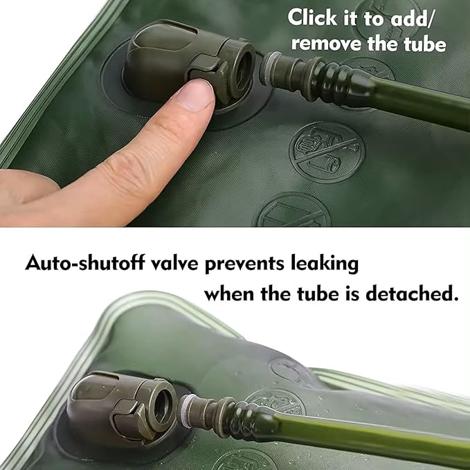 Largest Water Hydration Bladder, 3L Water Bladder - Image 4