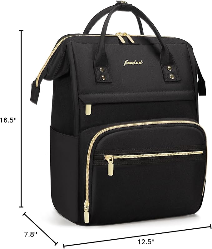 Focdod Women Laptop Backpack Work Bag - Image 10
