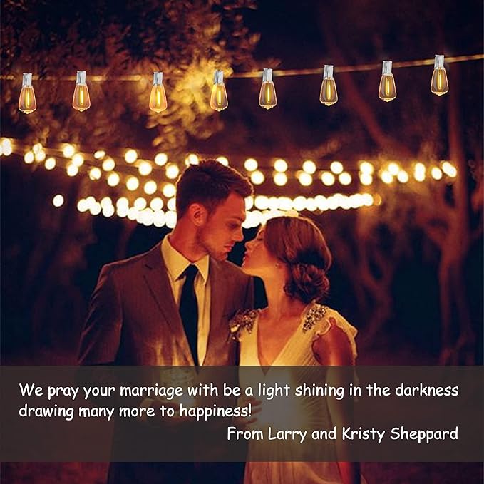 DAMAING Outdoor String Lights 50FT Waterproof, LED Patio Lights Dimmable - Image 2