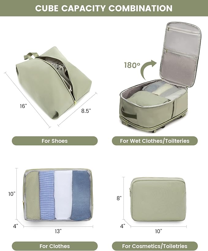 LOVEVOOK Large Travel Backpack for Women, TSA Carry on Backpack for Airplanes - Image 6