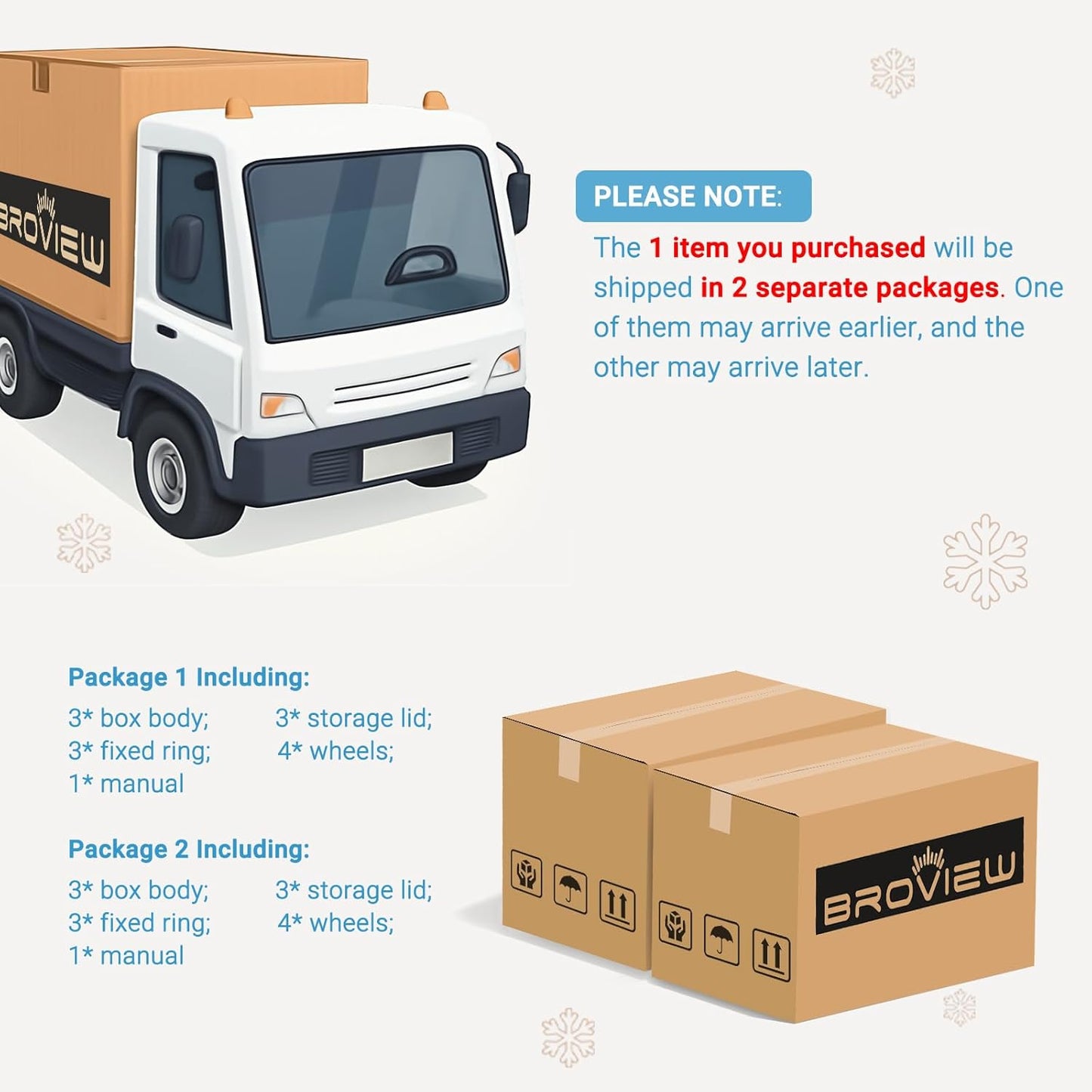 BROVIEW 120Gal Stackable Storage Bins with Lids & Wheels, 480Qt Plastic Collapsible Closet Organizer and Storage Drawers, Storage Boxes Cabinets for Home, Office, 6 Pack, Black