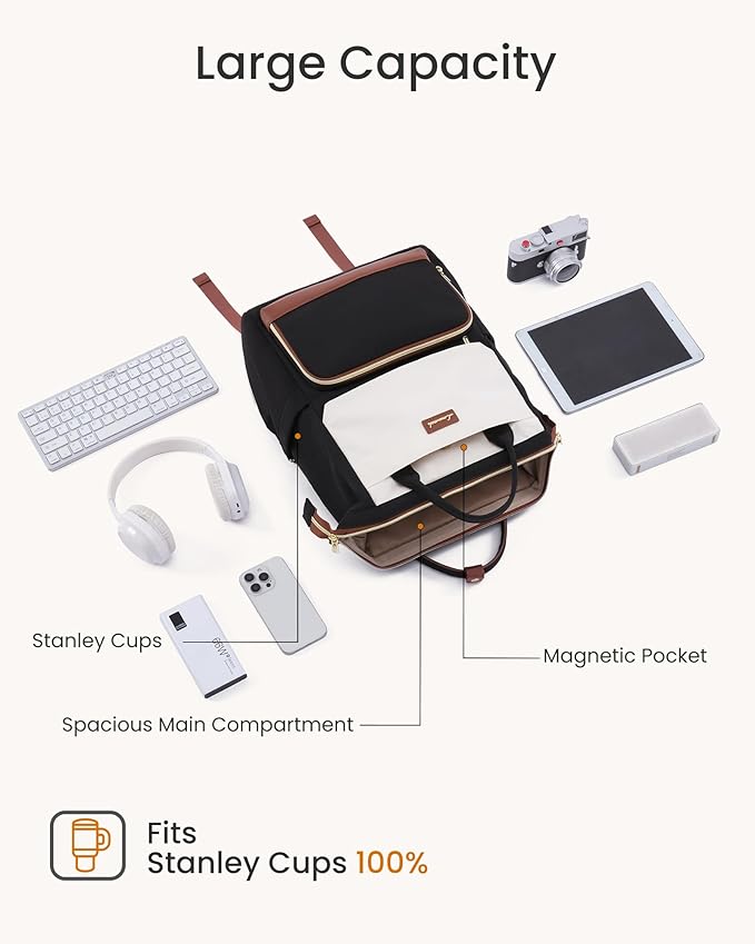 LOVEVOOK Laptop Backpack for Women - Image 8