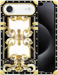 for iPhone 17 Air Case Luxury Golden Decoration by Unknown