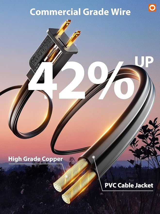 addlon 96FT LED Outdoor String Lights - Image 3