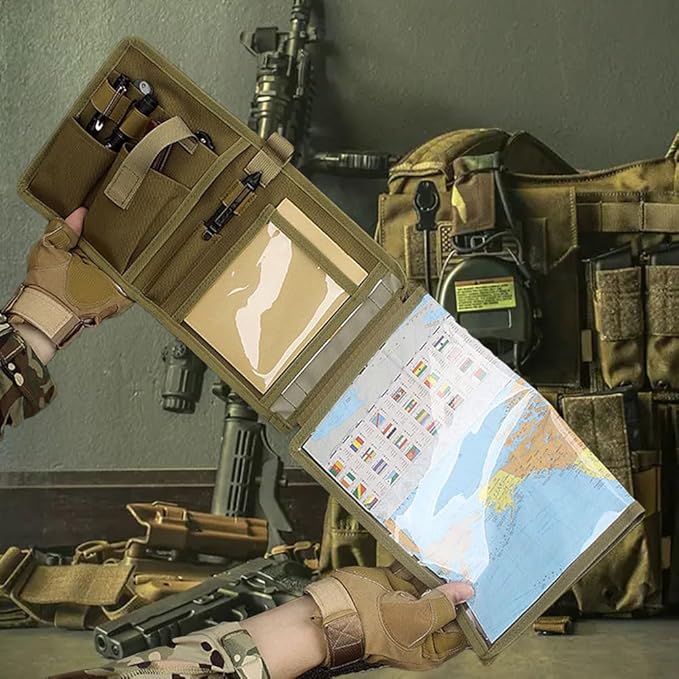 Tactical Map Case Multifunctional Map Pouch - Image 4