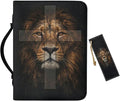 Leather Bible Cover Case for Men PU Bible Case by Unknown