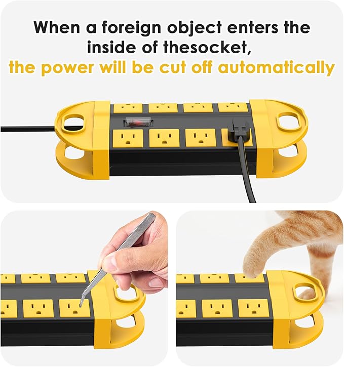 CCCEI Outdoor Power Strip Weatherproof - Image 5