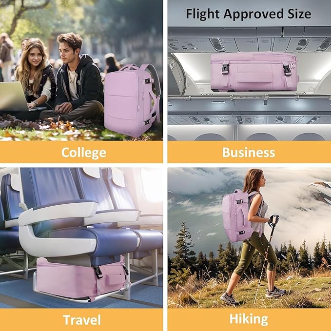 Taygeer Large Backpack for Women Travel Bag, Luggage Backpack for College Women - Image 9