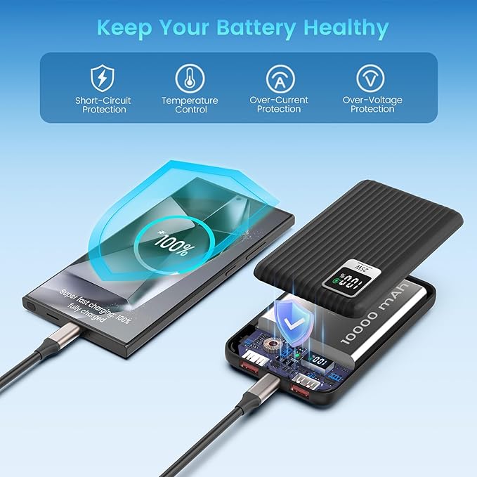 25W Super Fast Charging Portable Charger Power Bank - Image 5