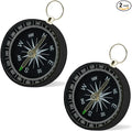 Pocket Compass, 2 Pieces Mini Compass by Unknown