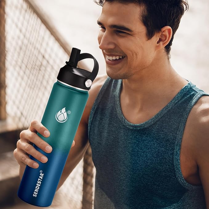 Insulated Water Bottle 24 oz - Image 2