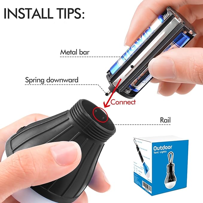 FLY2SKY Portable LED Tent Lamp Emergency Lights - Image 7