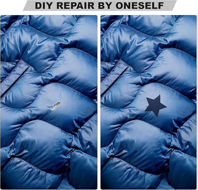 OAZ 15 Pieces 3.5 x 4.7 inch Nylon Repair Patches Nylon Fabric Patch - Image 4