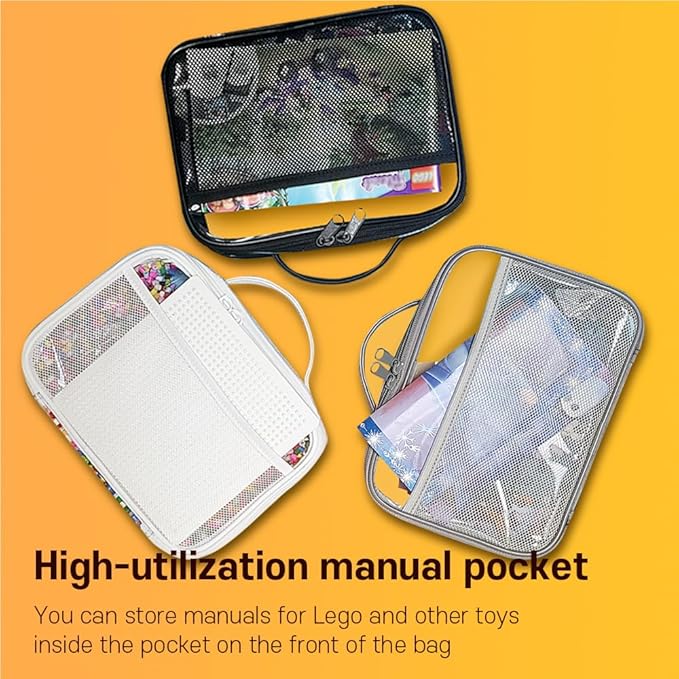 holay 4 Packs Large PVC Toy Storage Organizer - Image 4