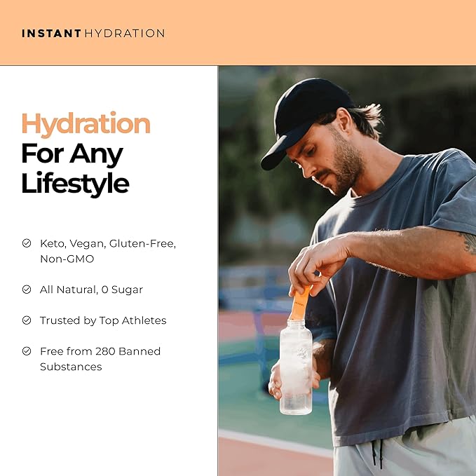 Instant Hydration Sugar Free Electrolytes Powder Packets - Image 9