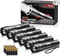 RECHOO 6Pack LED Flashlight, Bright Small Flashlights High Lumens by RECHOO