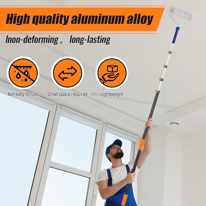 4.3-18 ft Telescopic Extension Pole - Image 4