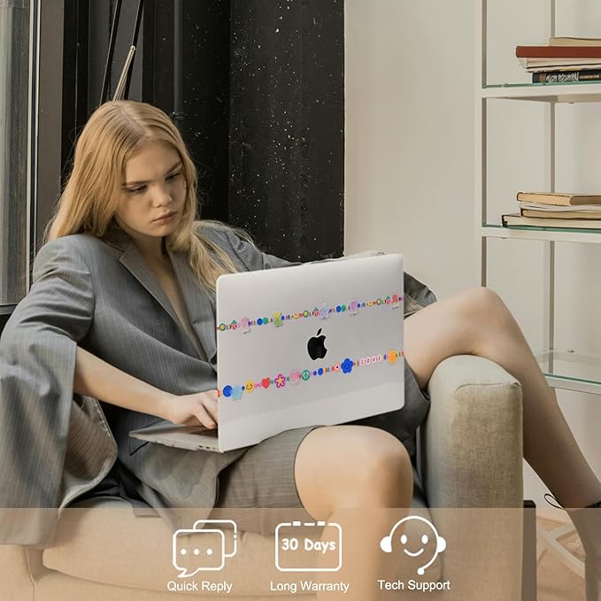 Printed Case for MacBook Air M1 13 inch 2020 2019 2018 Release, Aesthetic Hard - Image 6