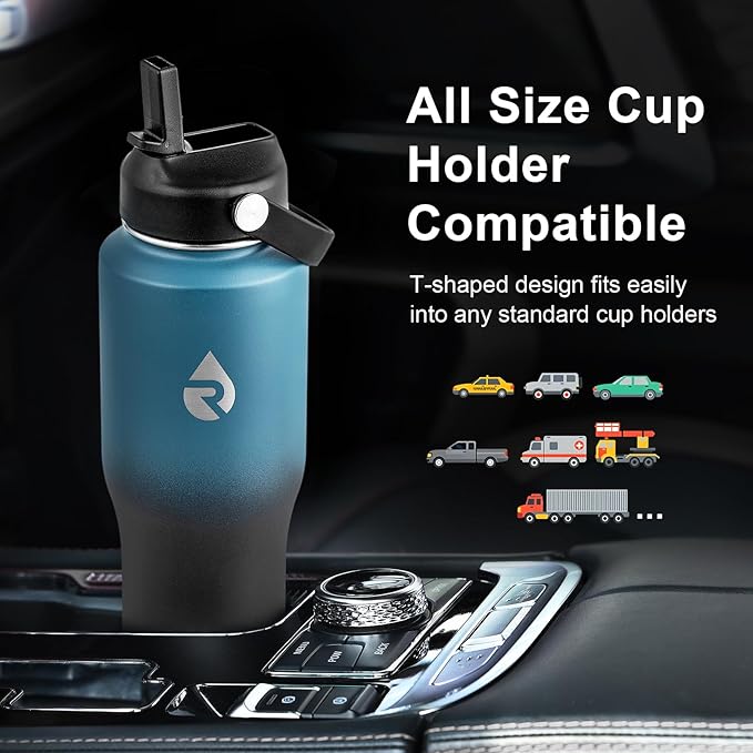 RAYMYLO 32 oz Insulated Water Bottle - Image 2