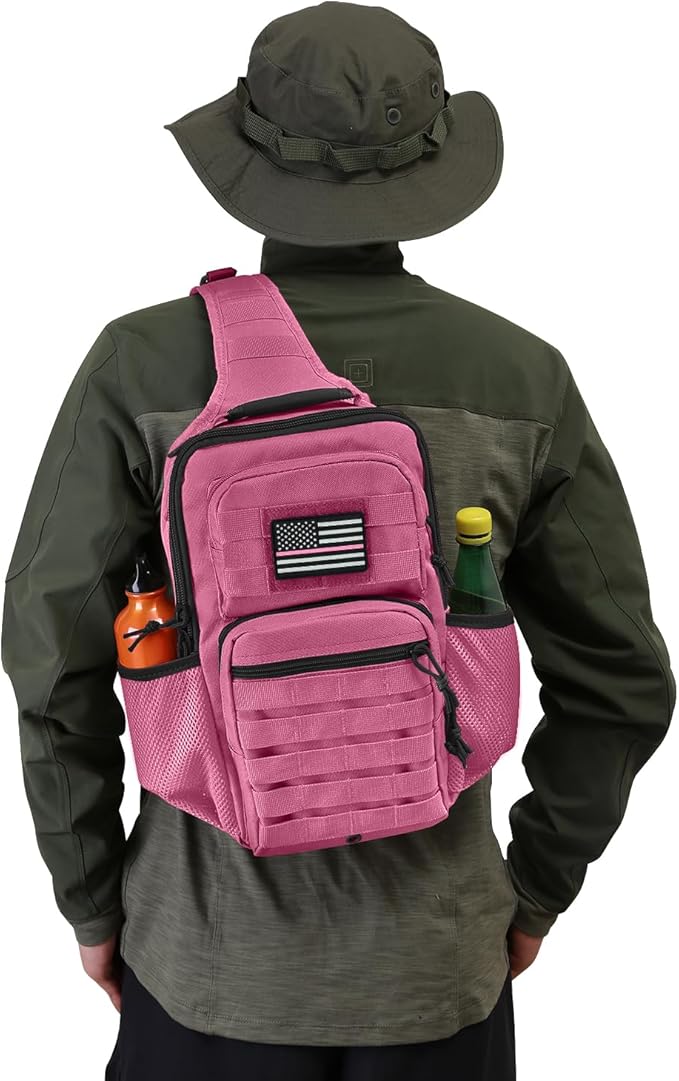 Rover Sling Pack Tactical Shoulder Sling Bag Backpack - Image 7