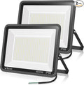 XYCN 2pack 400W LED Flood Lights Outdoor, 5000K Daylight White 50000LM Super by XYCN