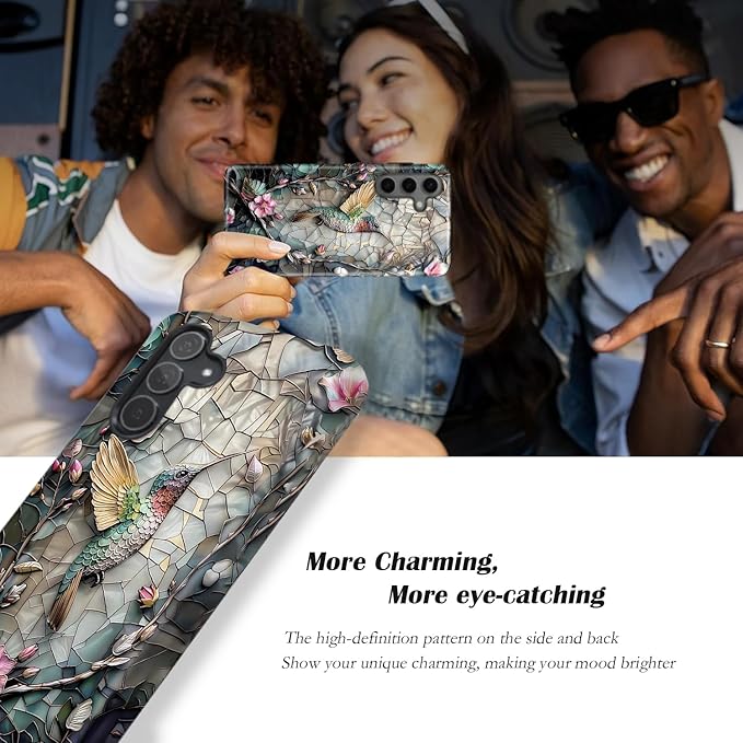 Compatible for Samsung Galaxy S25 5G Case, Dual Layer Heavy Duty 2 in 1 - Image 4