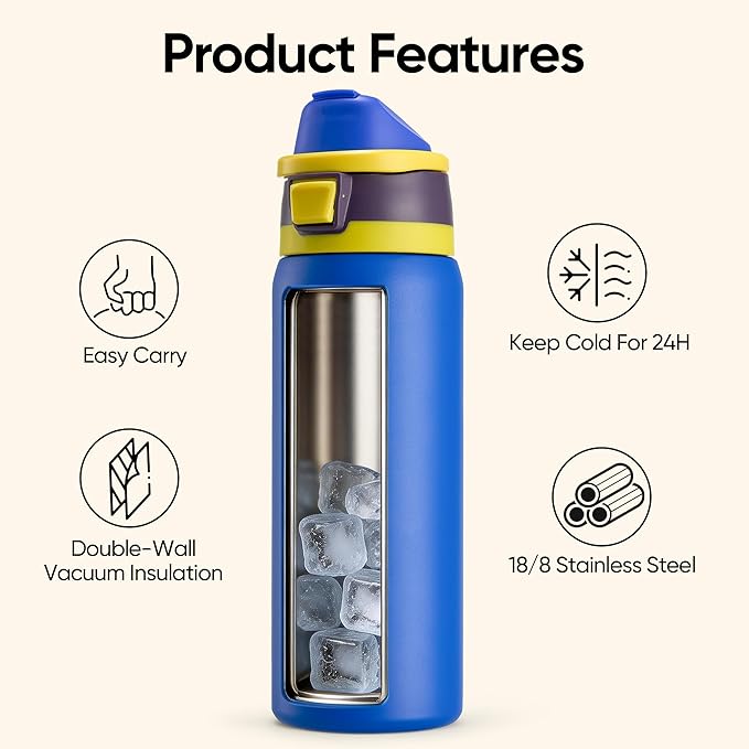 Fijinhom 32 oz Insulated Water Bottle - Image 6