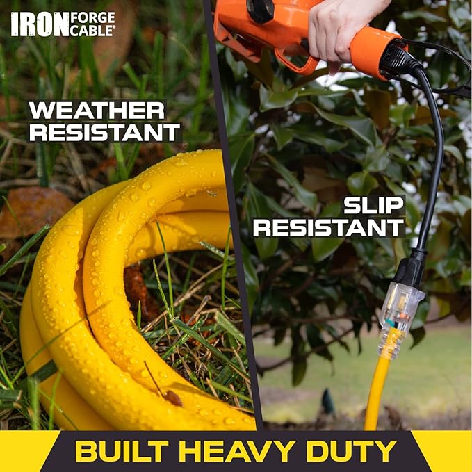 Iron Forge Cable Outdoor Extension Cord 50 Ft - Image 6