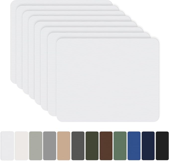 OAZ 8 Pieces 7.87 x 5.9 inch Nylon Repair Patches Nylon Fabric Patch by OAZ