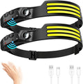 DAWINSIE LED Headlamp Rechargeable, 230° Wide Beam Head Lamp by DAWINSIE