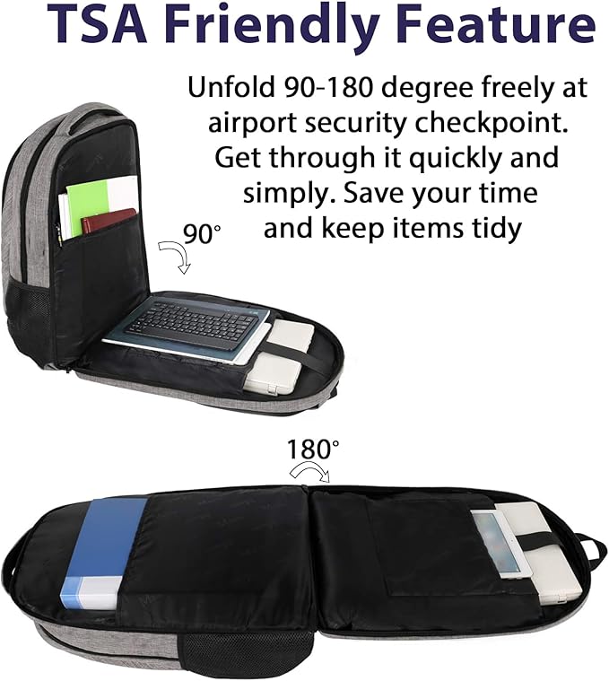 MATEIN Laptop Backpack 15.6 Inch, 20 L Personal Item Bag Airport Approved - Image 2