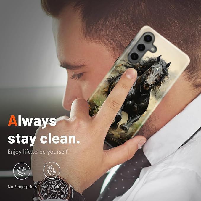 Compatible for Samsung Galaxy S24 Ultra 5G Case, Dual Layer Heavy Duty 2 in 1 - Image 6