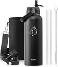 BUZIO 40oz Insulated Water Bottle, Triple Wall Vacuum Stainless Steel Water by BUZIO