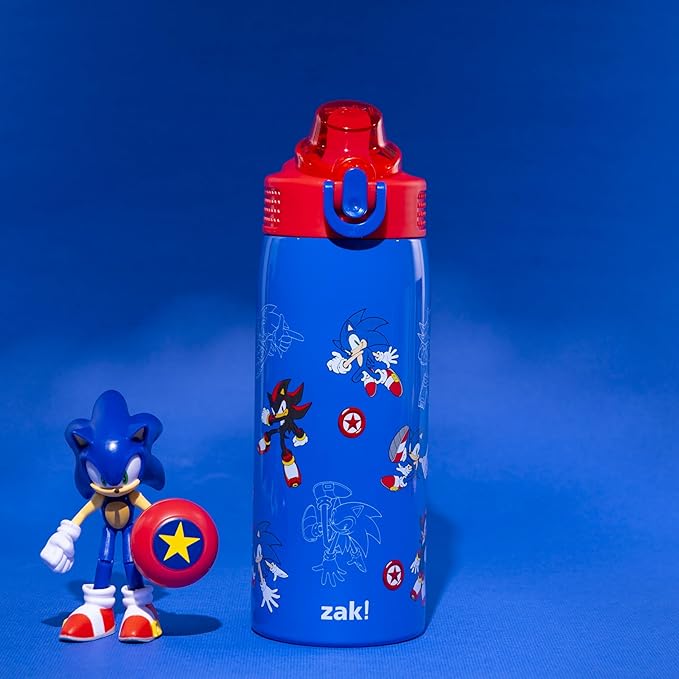 Zak Designs Sonic the Hedgehog Sage Kids Water Bottle - Image 3