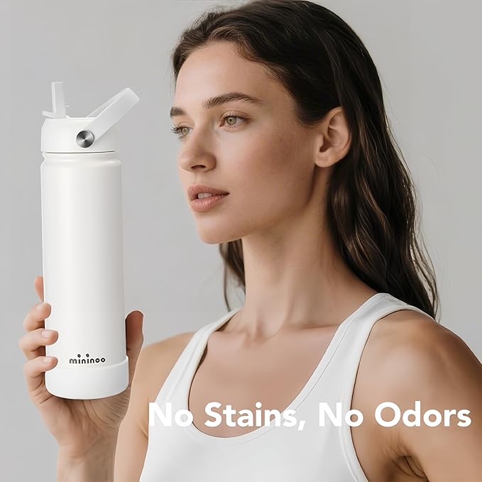 mininoo Insulated Stainless Steel Water Bottle - Image 6