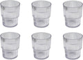 Fine Ribbed Acrylic Drinking Glass by Unknown