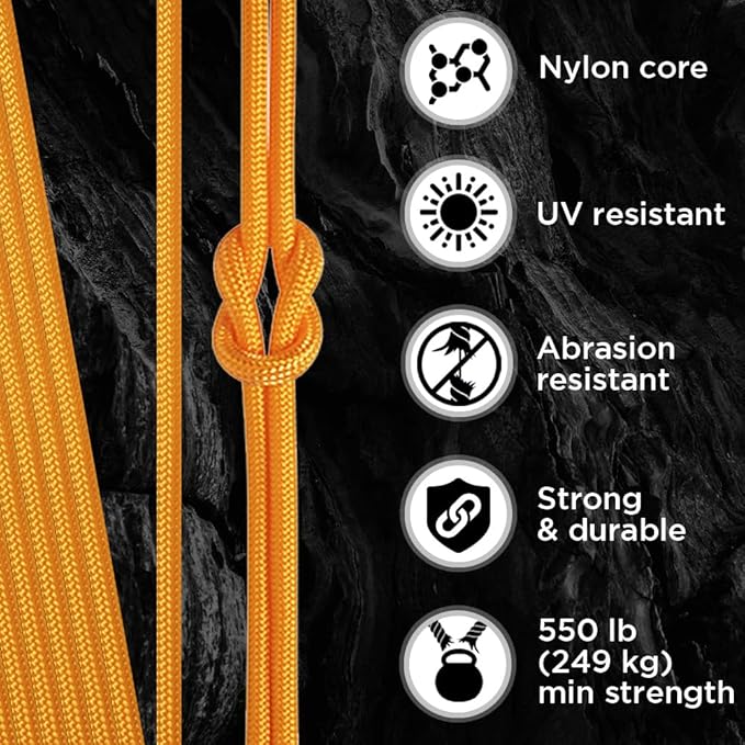 TECEUM 5/32" Paracord Rope 1000 – 1000ft / 200ft / 100ft / 50ft – Tactical - Image 3