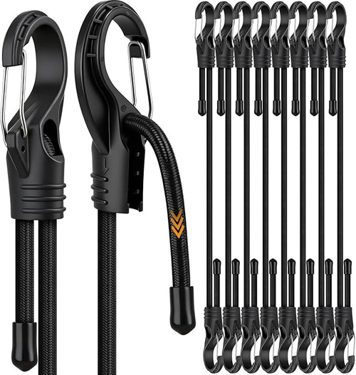 8-Piece 24-inch Adjustable Bungee Cords by ELEAD