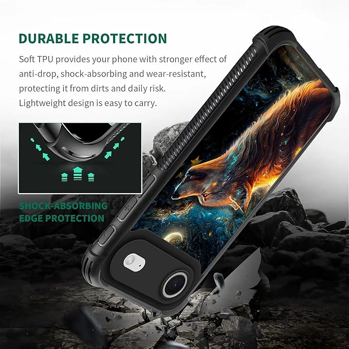 for iPhone 17 Air Case, for MagSafe Graphic Design for Girl Boy Soft Silicone - Image 6