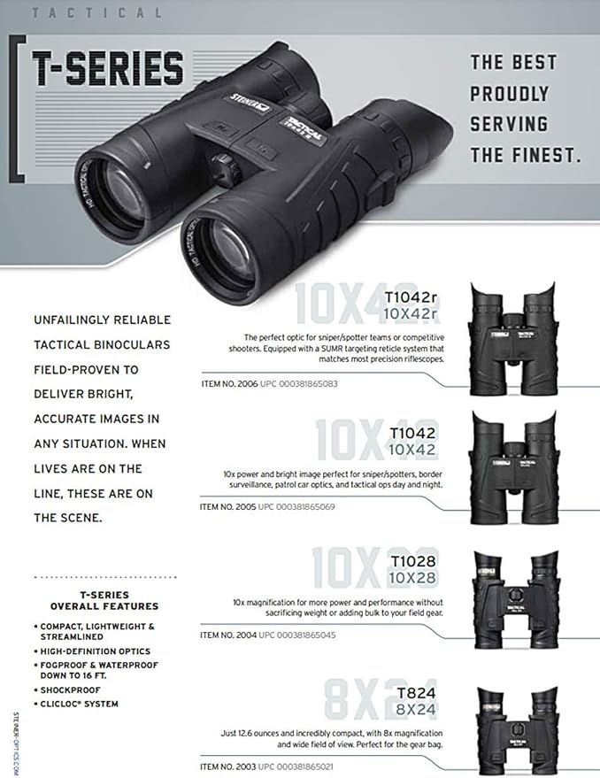 Steiner Tactical Series Binoculars, Lightweight Precision Optics - Image 7
